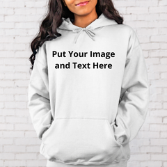 Women Hoodies Front Design - 100% Cotton