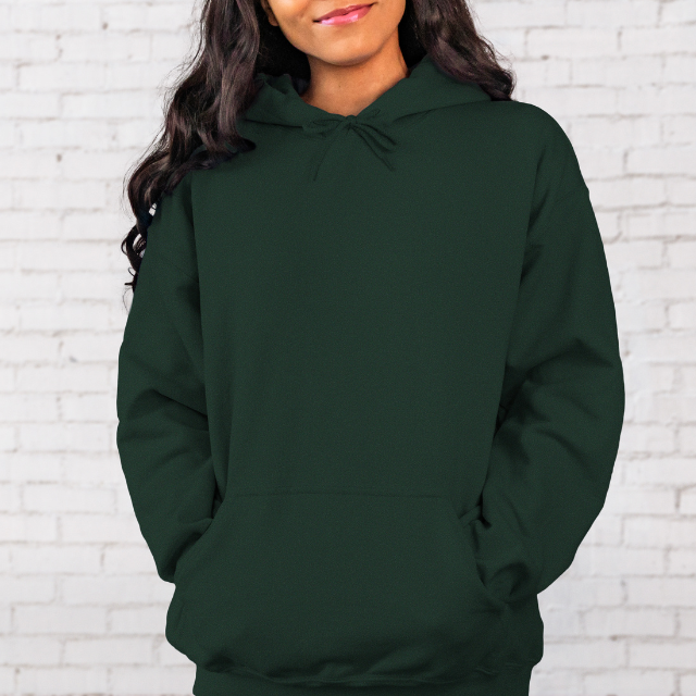 Women Hoodies Front Design - 100% Cotton