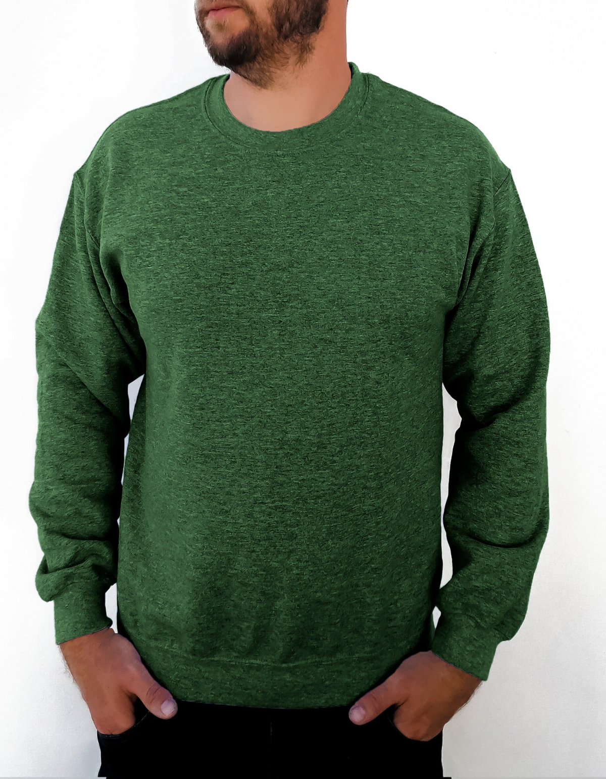 Men Sweatshirt Front Design - 100% Cotton