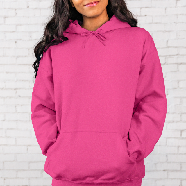 Women Hoodies Front Design - 100% Cotton