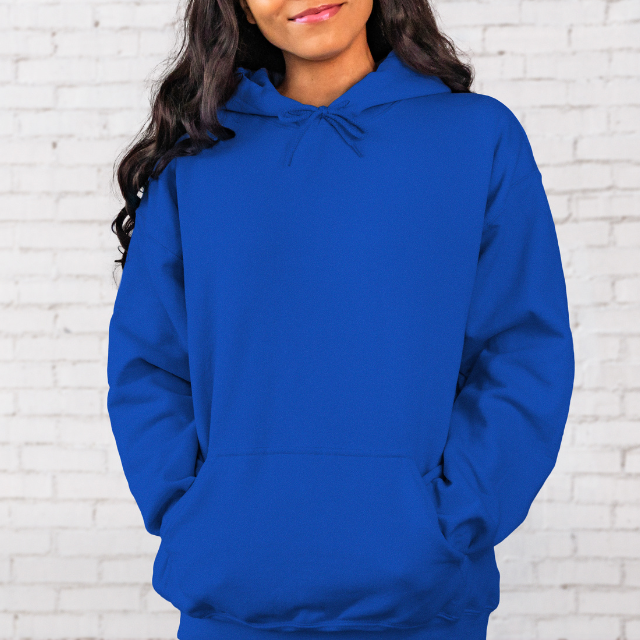 Women Hoodies Front Design - 100% Cotton