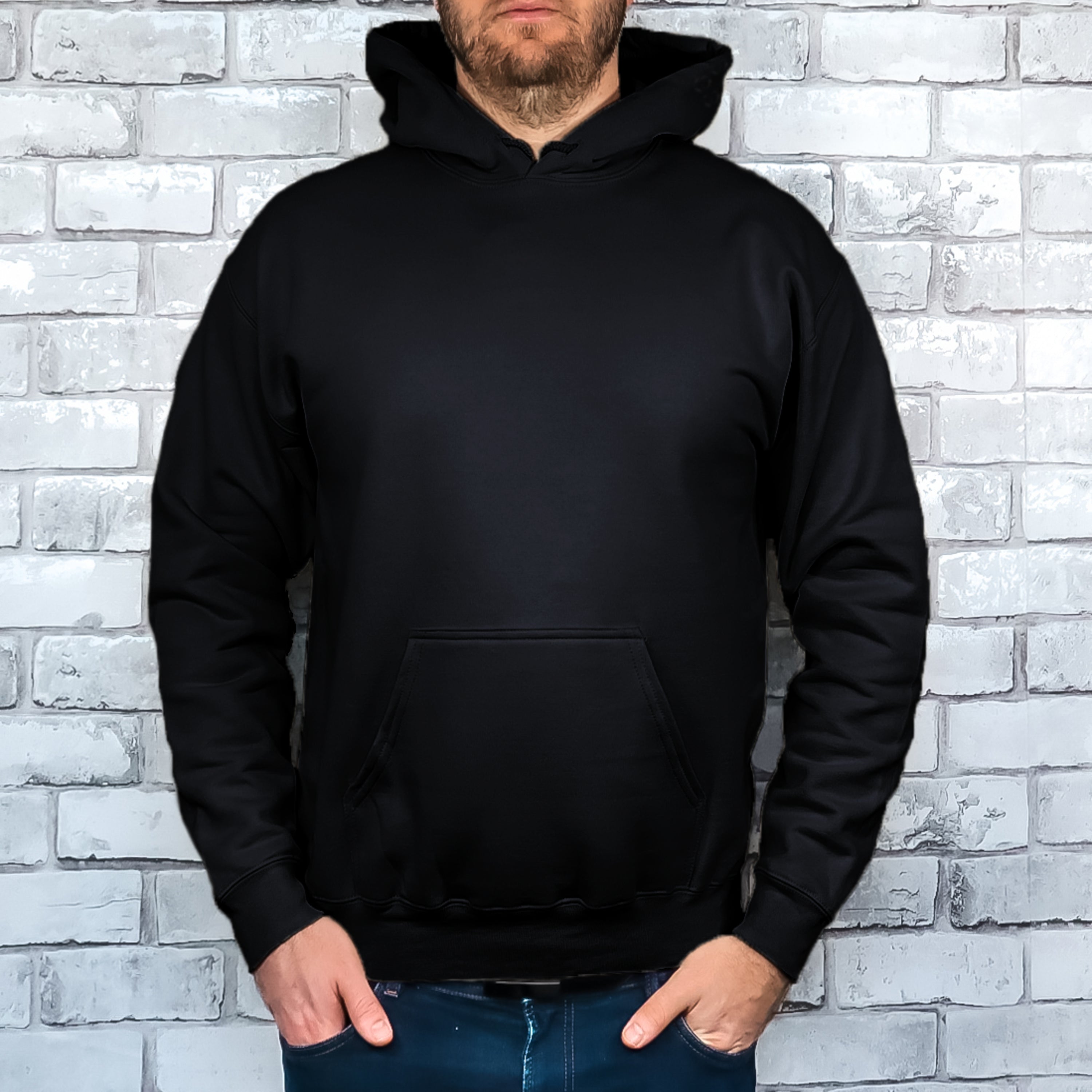 Men Hoodies Front Design - 100% Cotton