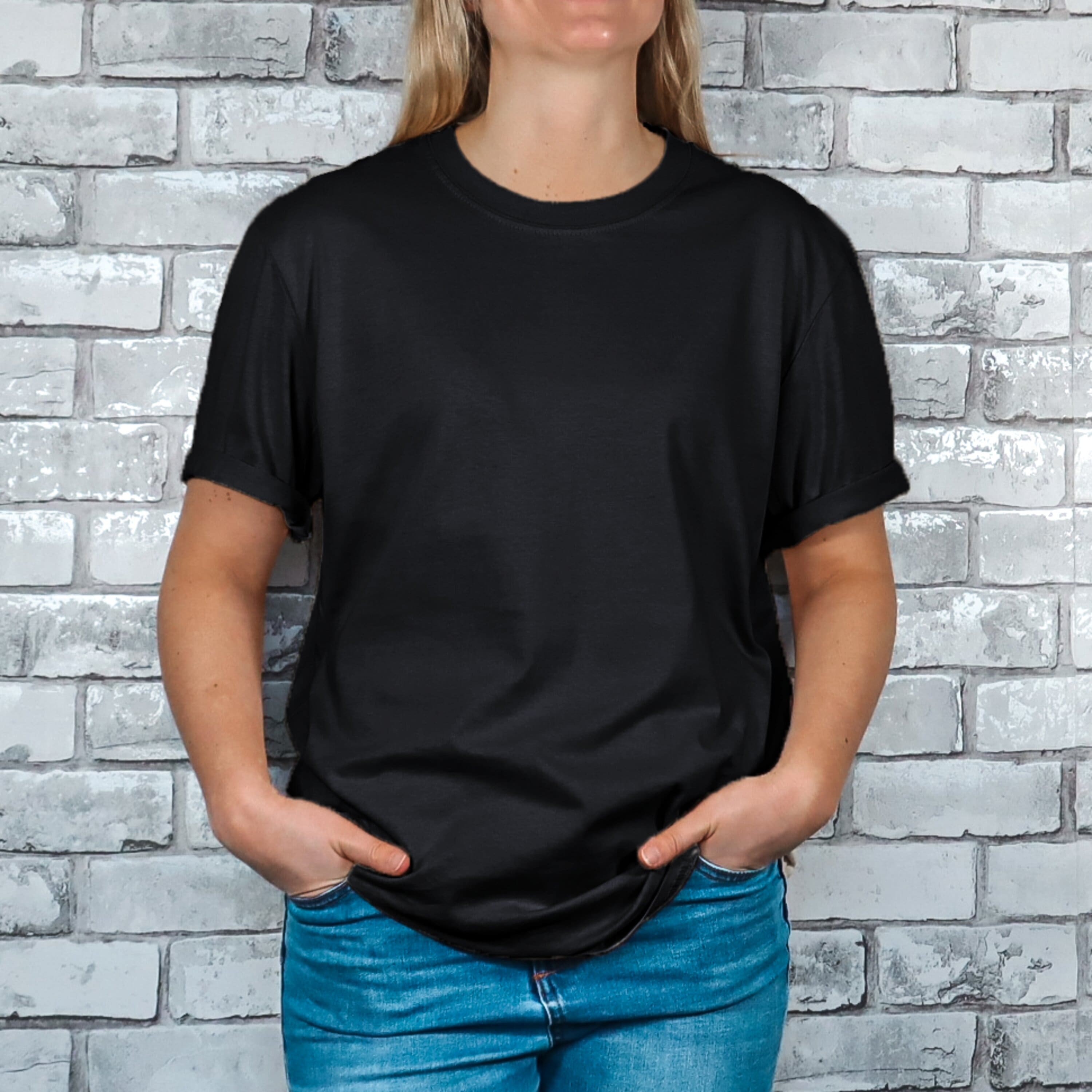 Women T-shirt front 100% Cotton