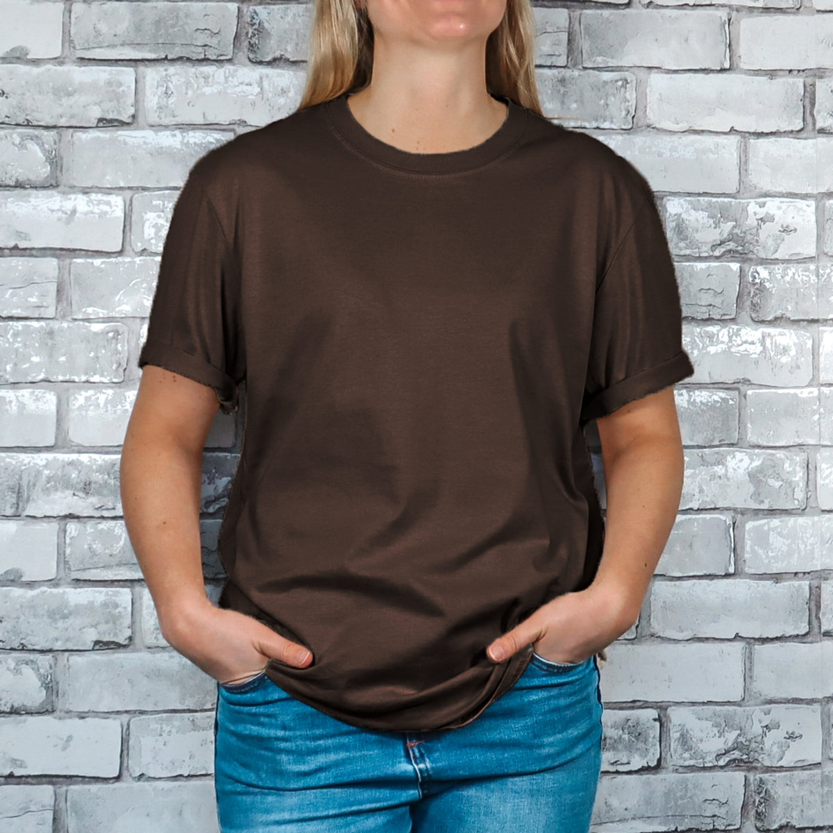 Women T-shirt front 100% Cotton