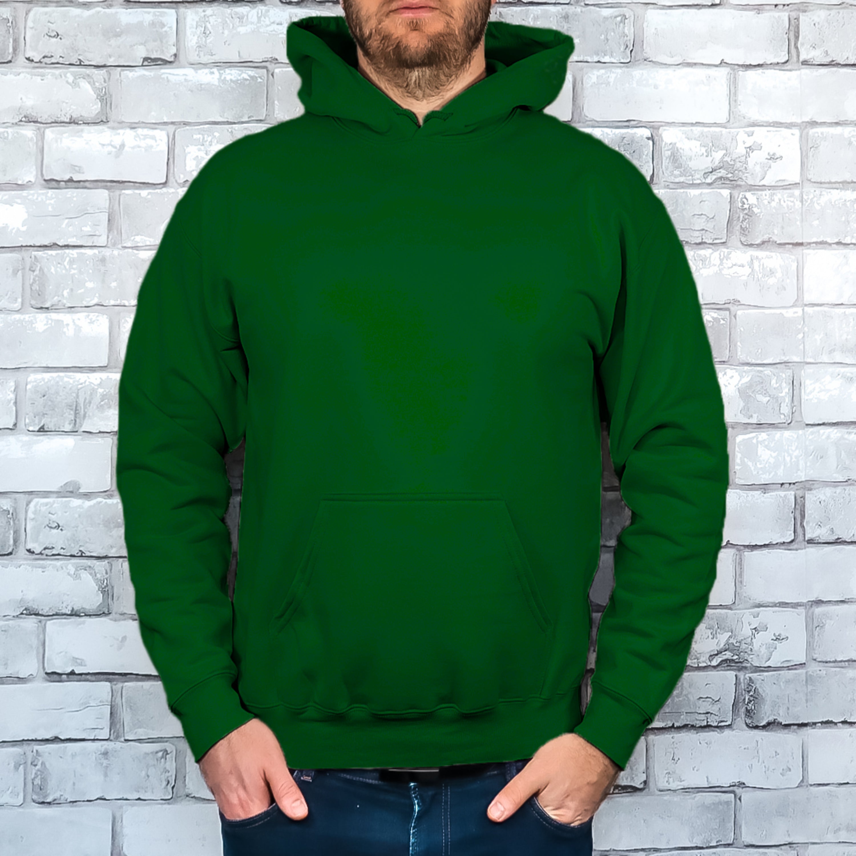 Men Hoodies Front Design - 100% Cotton