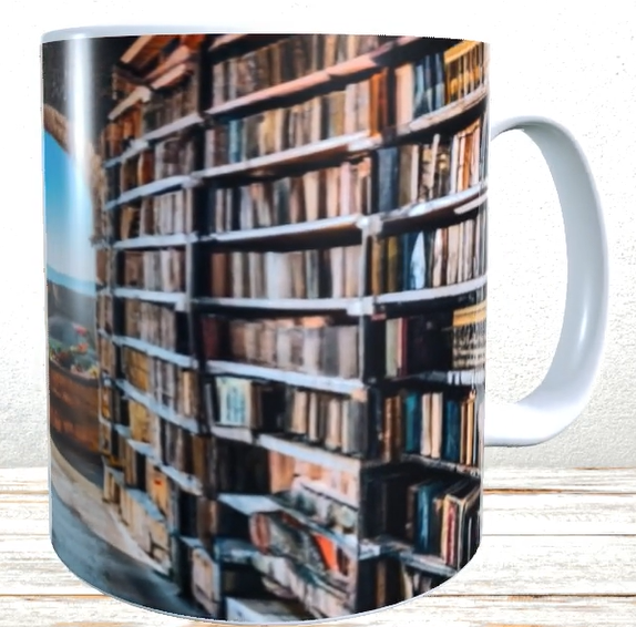 Mugs 11oz & 15oz Books Designs