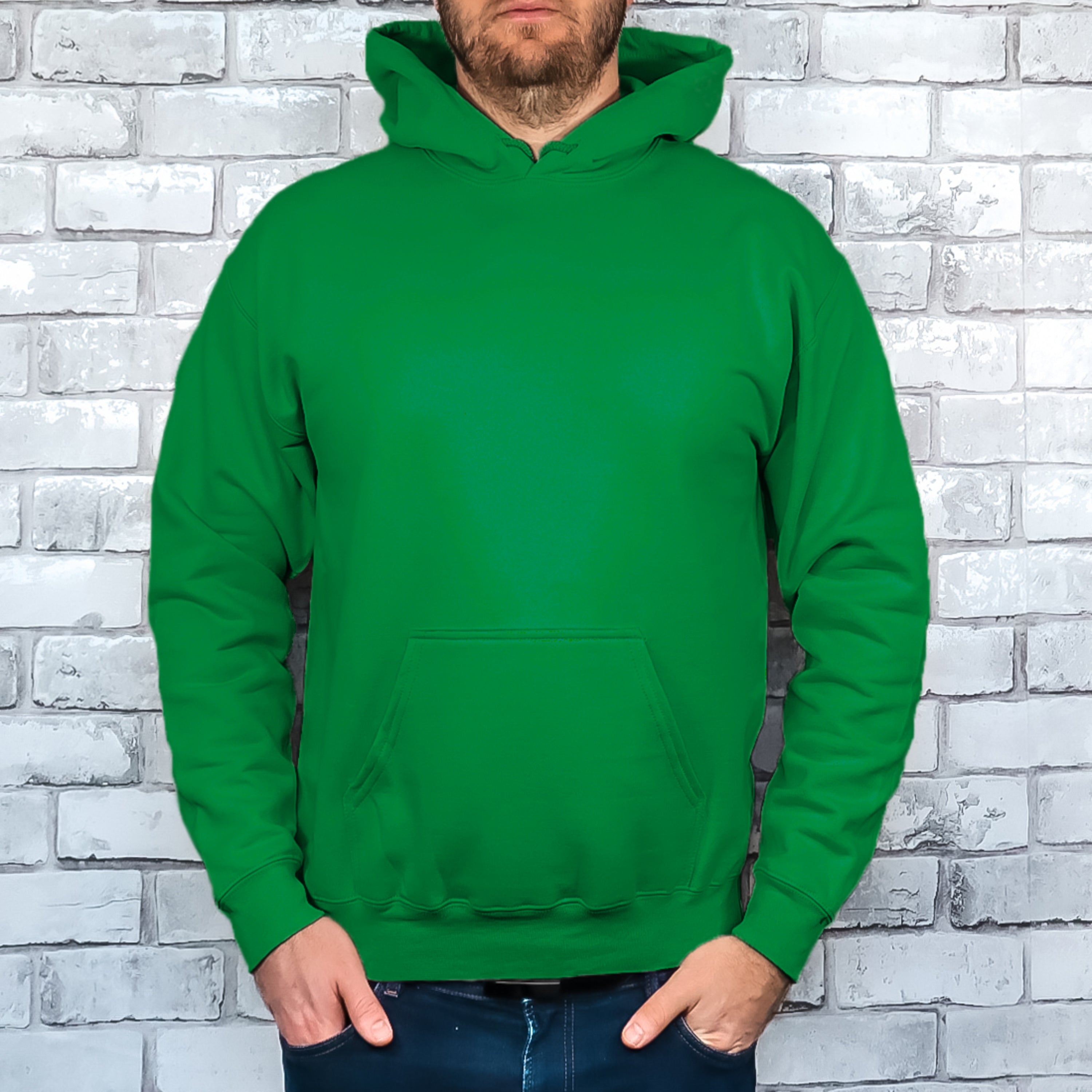 Men Hoodies Front Design - 100% Cotton