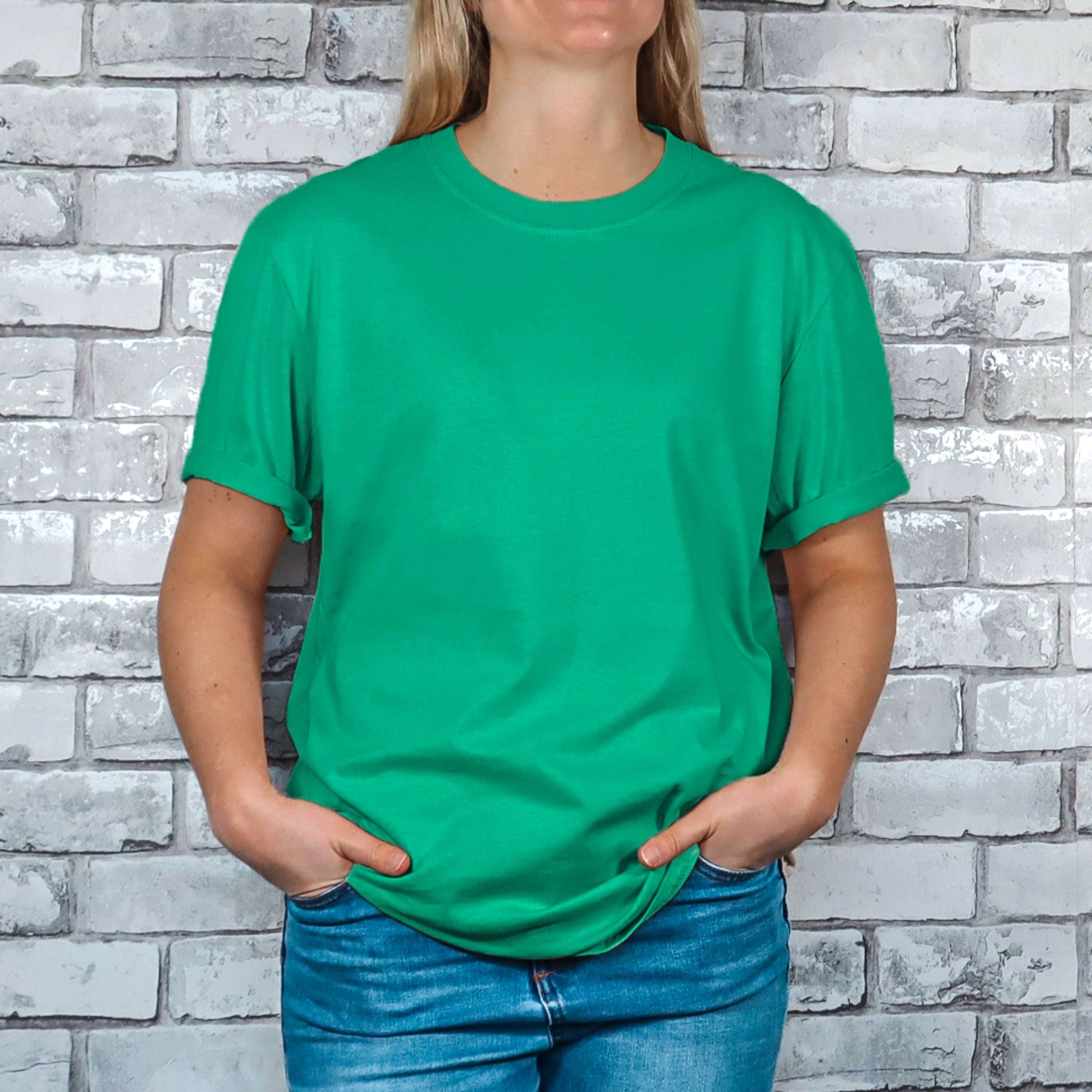 Women T-shirt front 100% Cotton