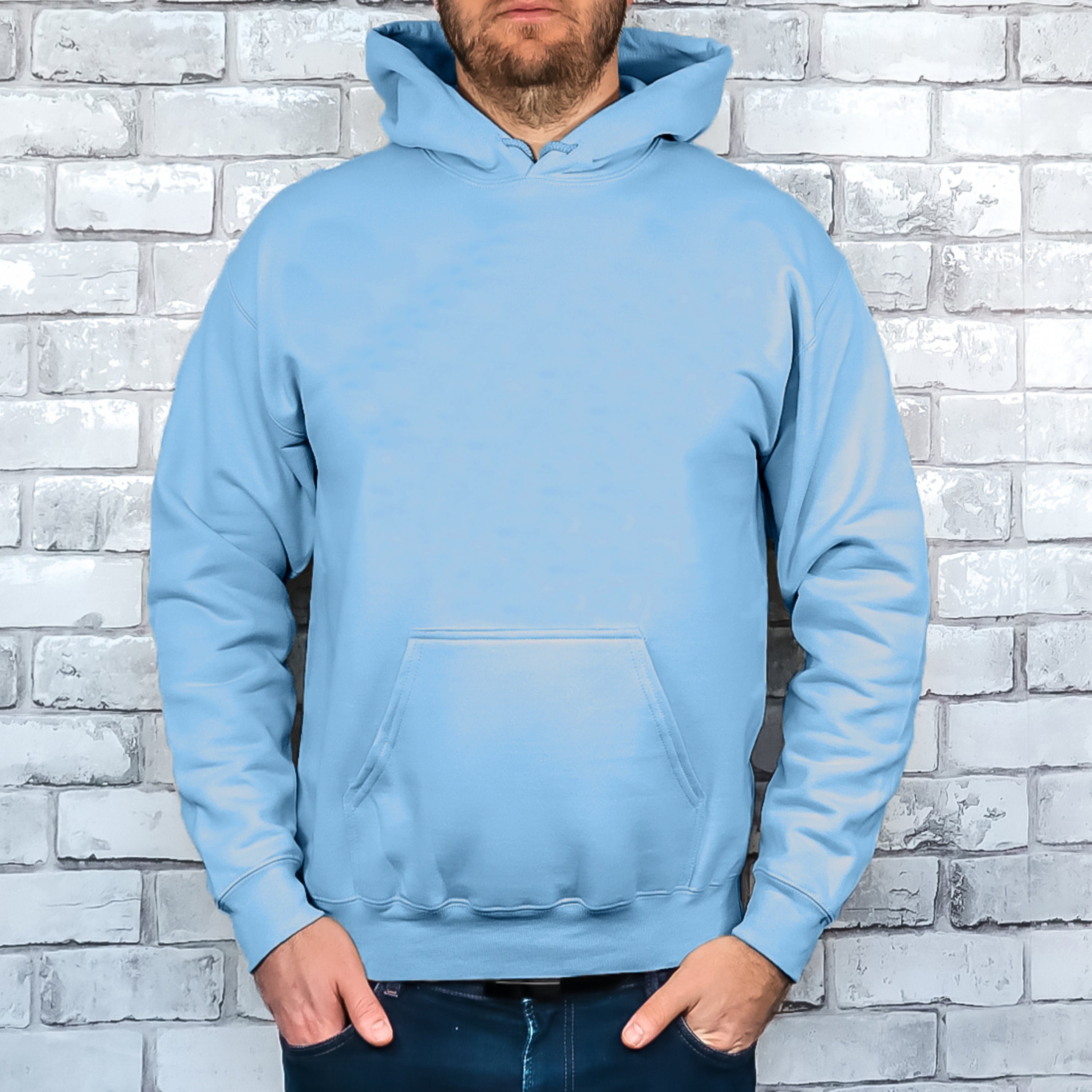 Men Hoodies Front Design - 100% Cotton