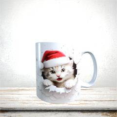 Mugs 11oz & 15oz 3D Christmas Design