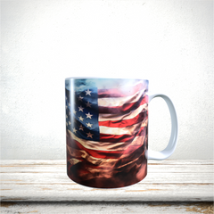 Mugs 11oz & 15oz USA Flags Patriot Design