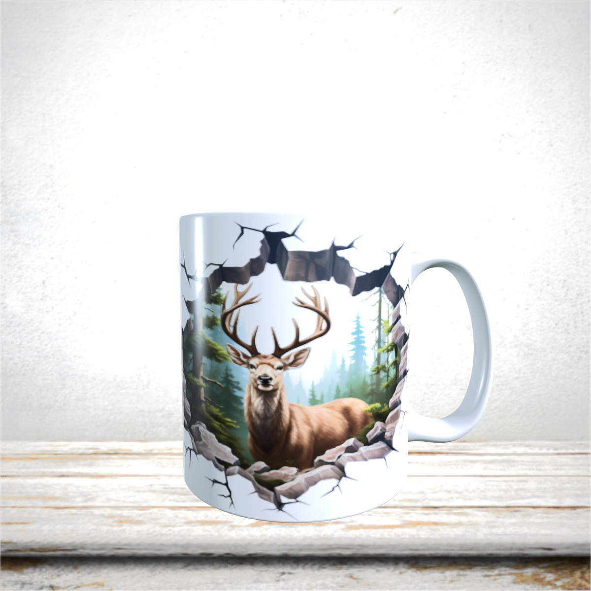 Mugs 11oz & 15oz 3D Christmas Design