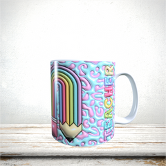 Mugs 11oz & 15oz 3D Inflated Design