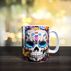 Mugs 11oz & 15oz Skulls Design