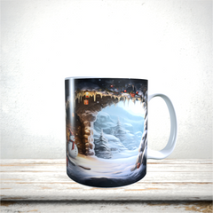 Mugs 11oz & 15oz 3D Christmas Design