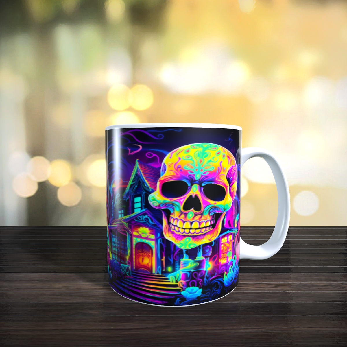 Mugs 11oz & 15oz Skulls Design