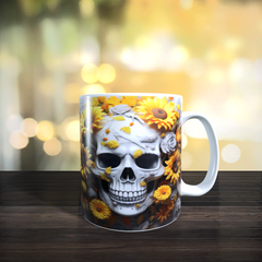 Mugs 11oz & 15oz Skulls Design