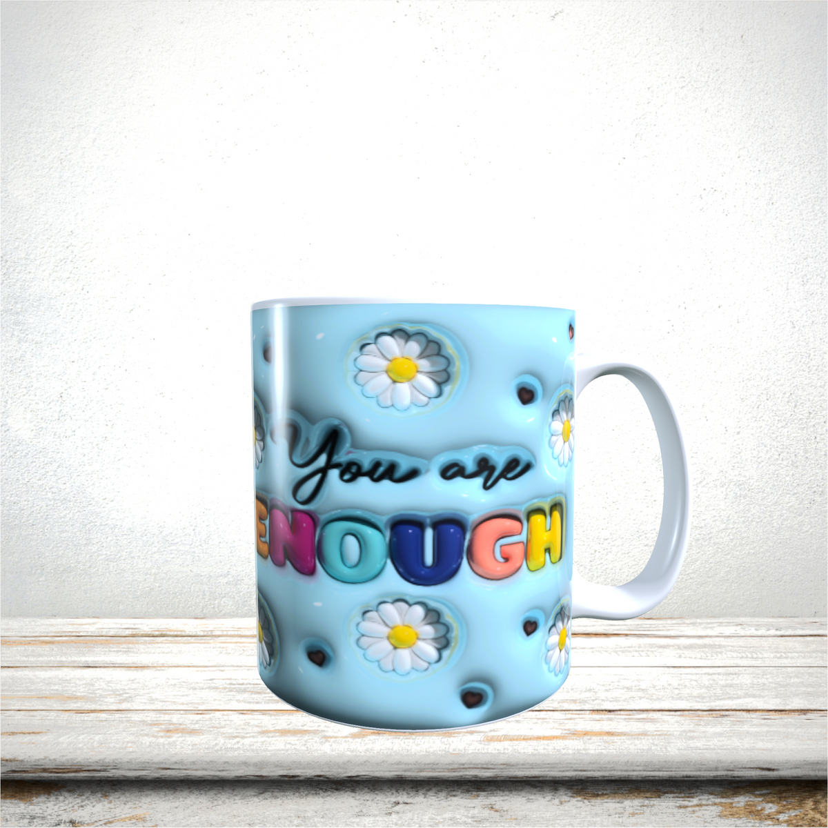 Mugs 11oz & 15oz 3D Inflated Design