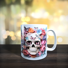 Mugs 11oz & 15oz Skulls Design