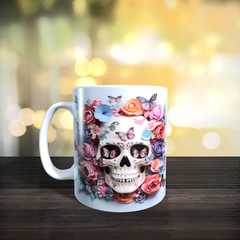 Mugs 11oz & 15oz Skulls Design