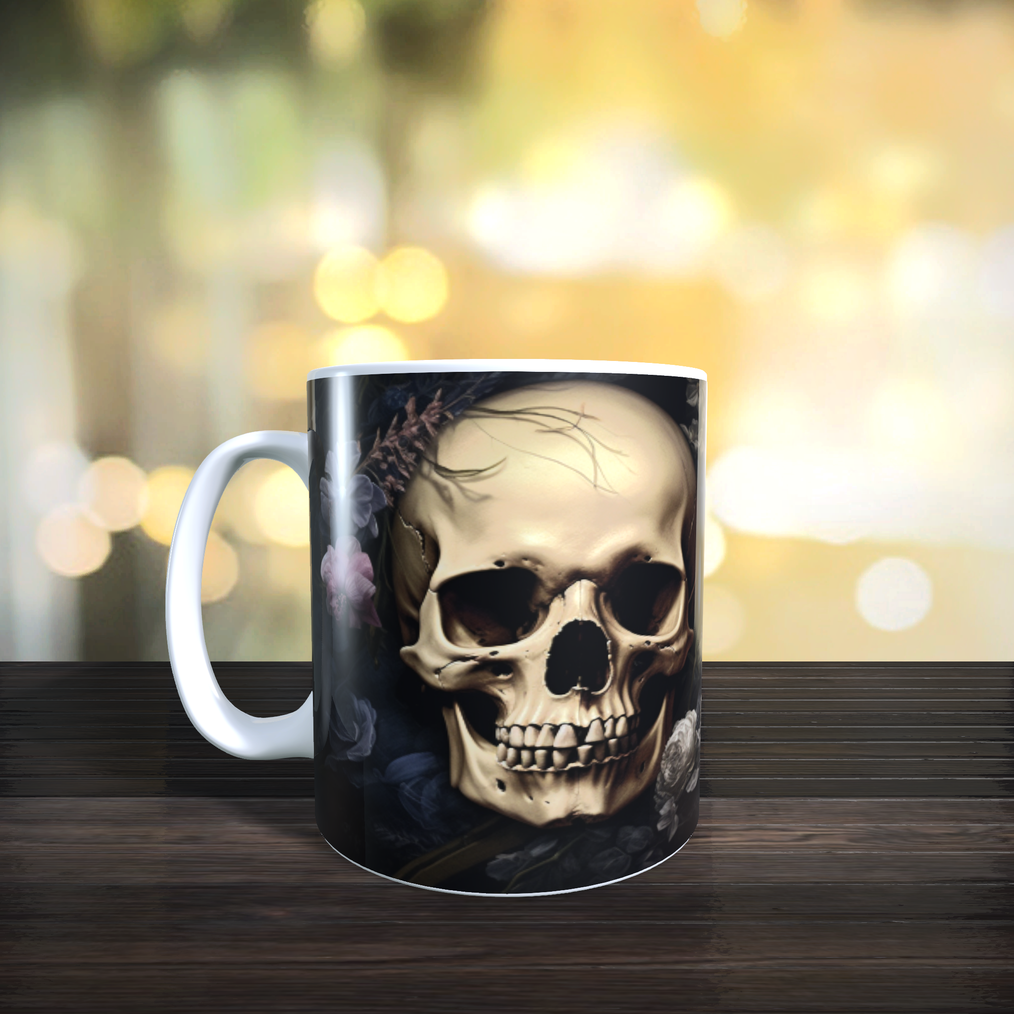 Mugs 11oz & 15oz Skulls Design