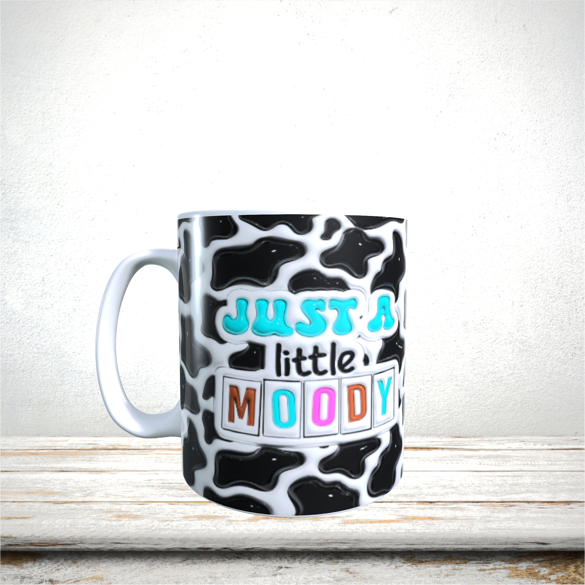 Mugs 11oz & 15oz 3D Inflated Design