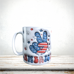 Mugs 11oz & 15oz 3D Inflated Design