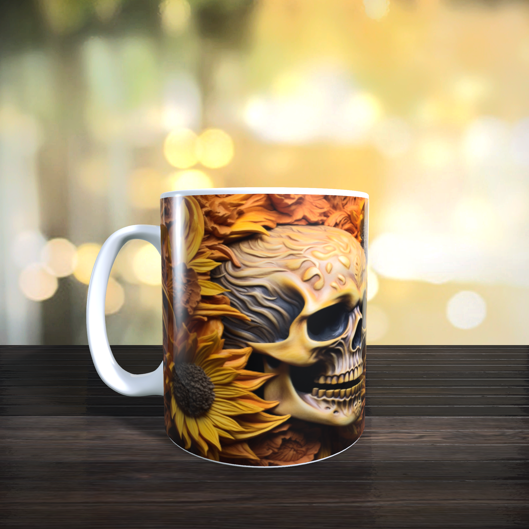 Mugs 11oz & 15oz Skulls Design