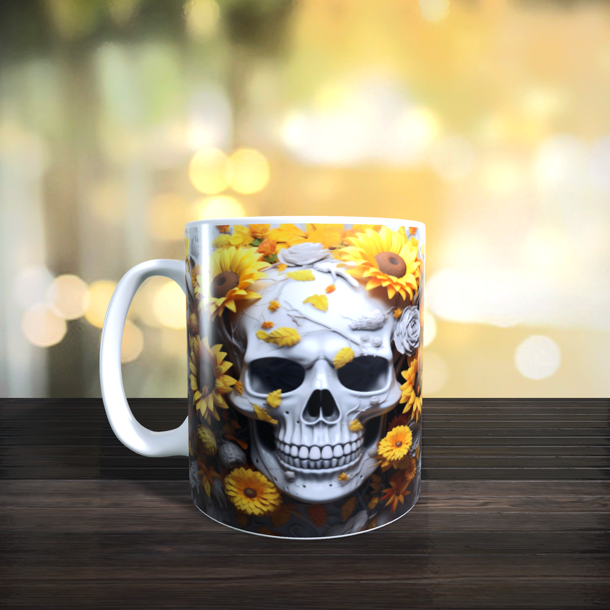 Mugs 11oz & 15oz Skulls Design