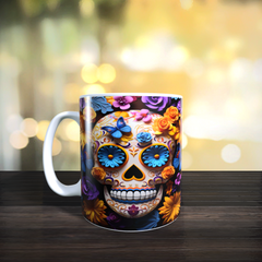 Mugs 11oz & 15oz Skulls Design