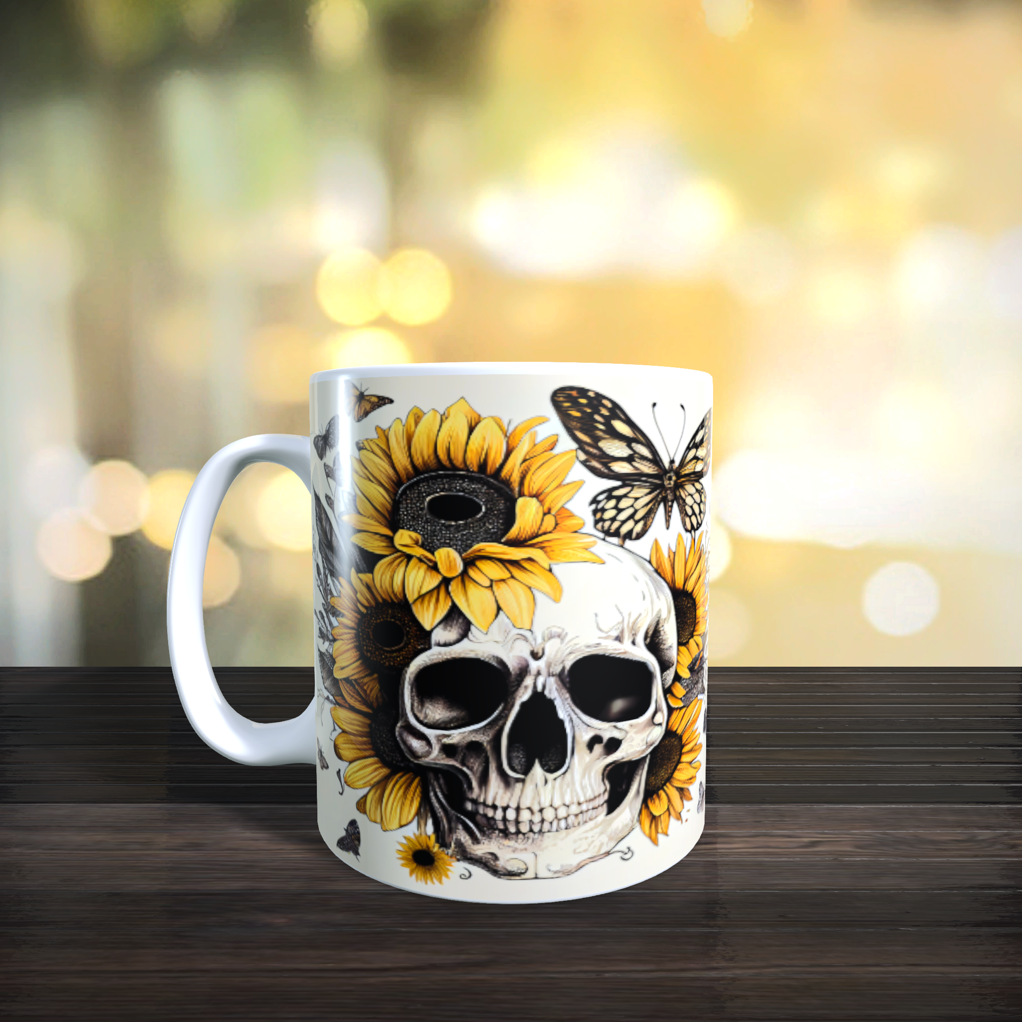 Mugs 11oz & 15oz Skulls Design