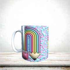 Mugs 11oz & 15oz 3D Inflated Design