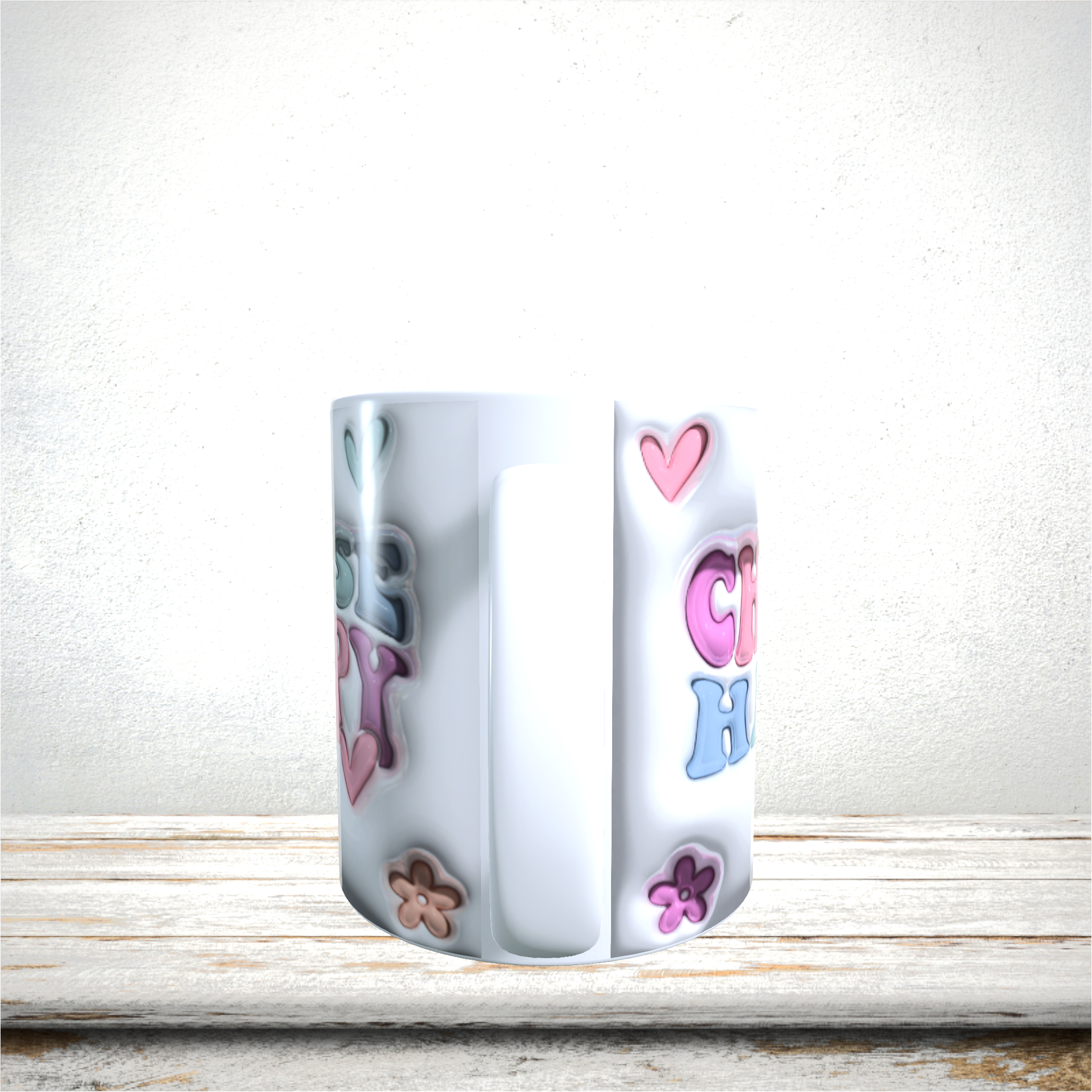 Mugs 11oz & 15oz 3D Inflated Design