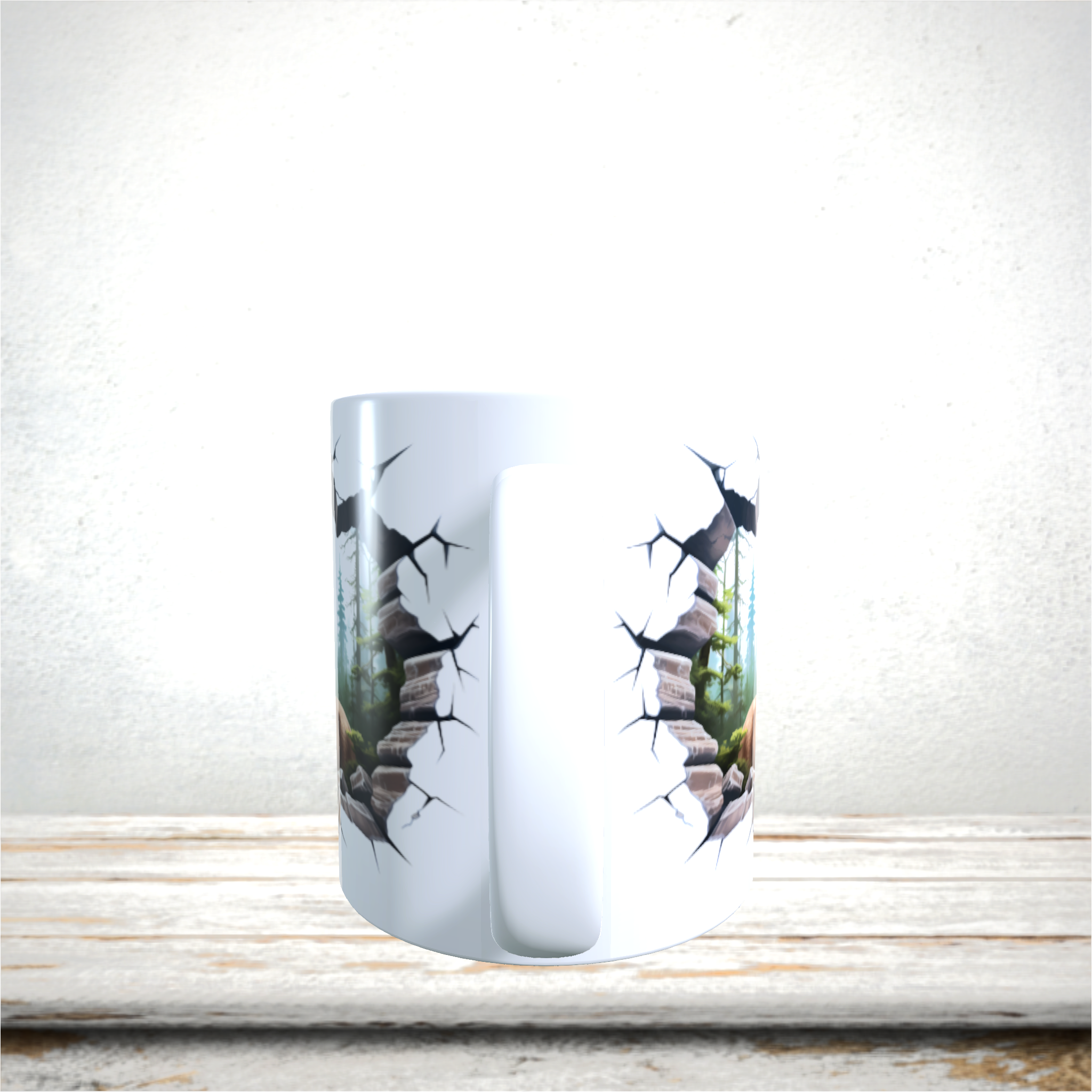 Mugs 11oz & 15oz 3D Christmas Design