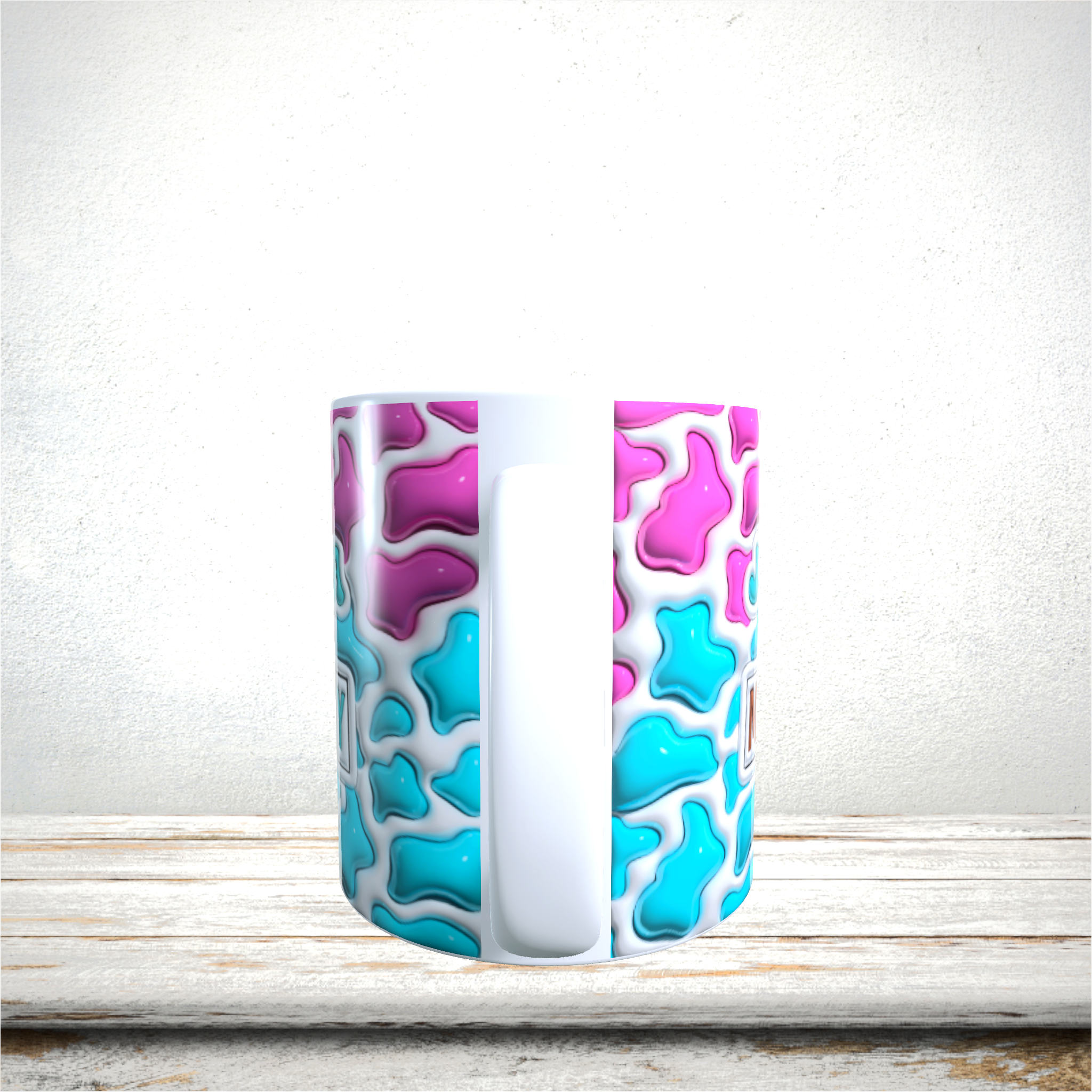 Mugs 11oz & 15oz 3D Inflated Design