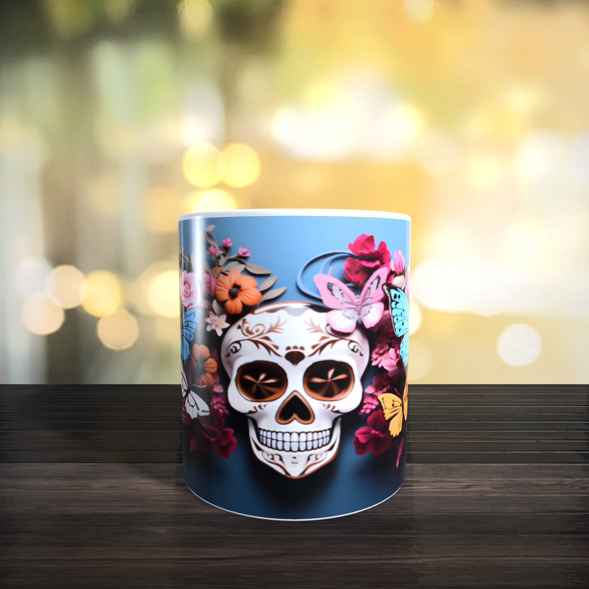 Mugs 11oz & 15oz Skulls Design