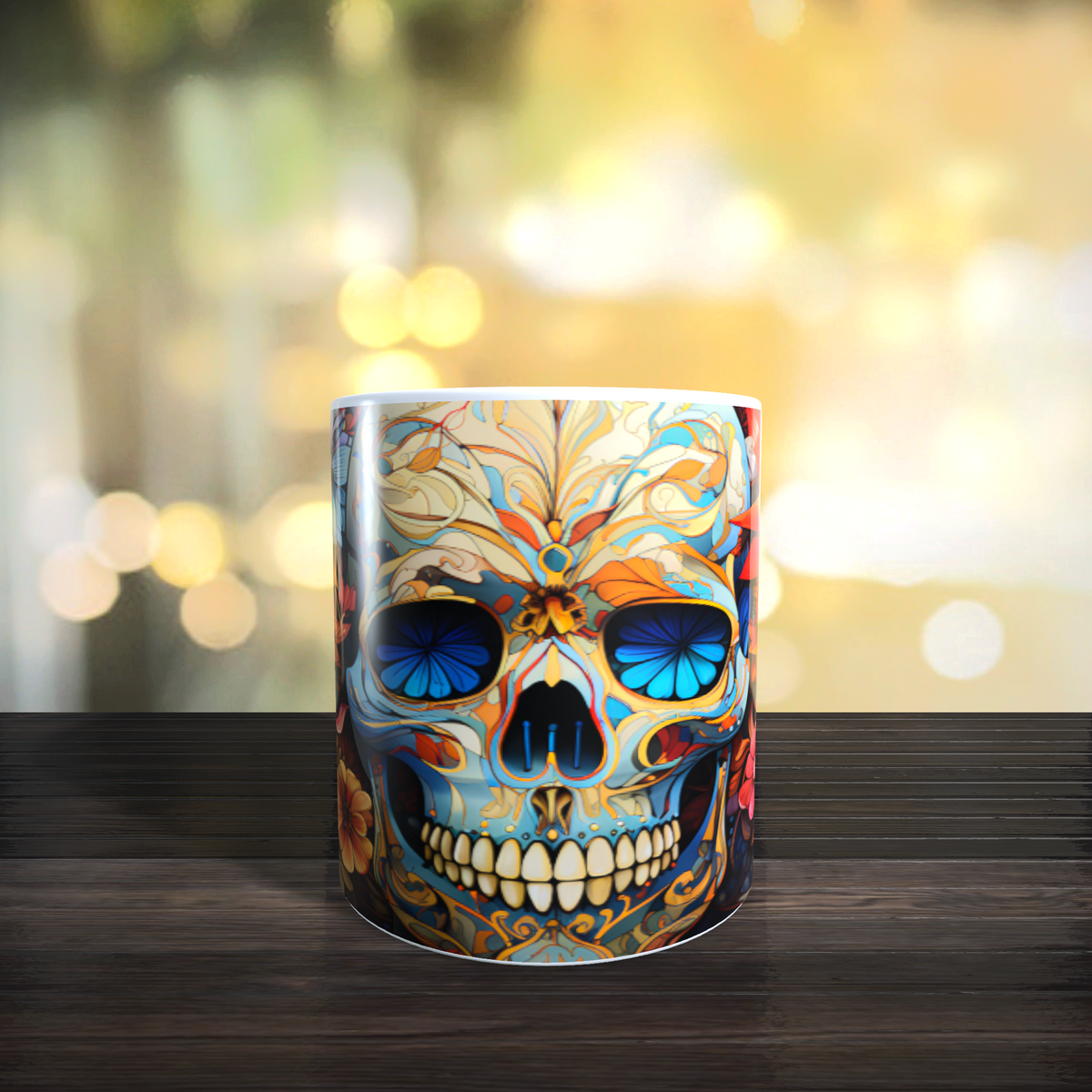 Mugs 11oz & 15oz Skulls Design