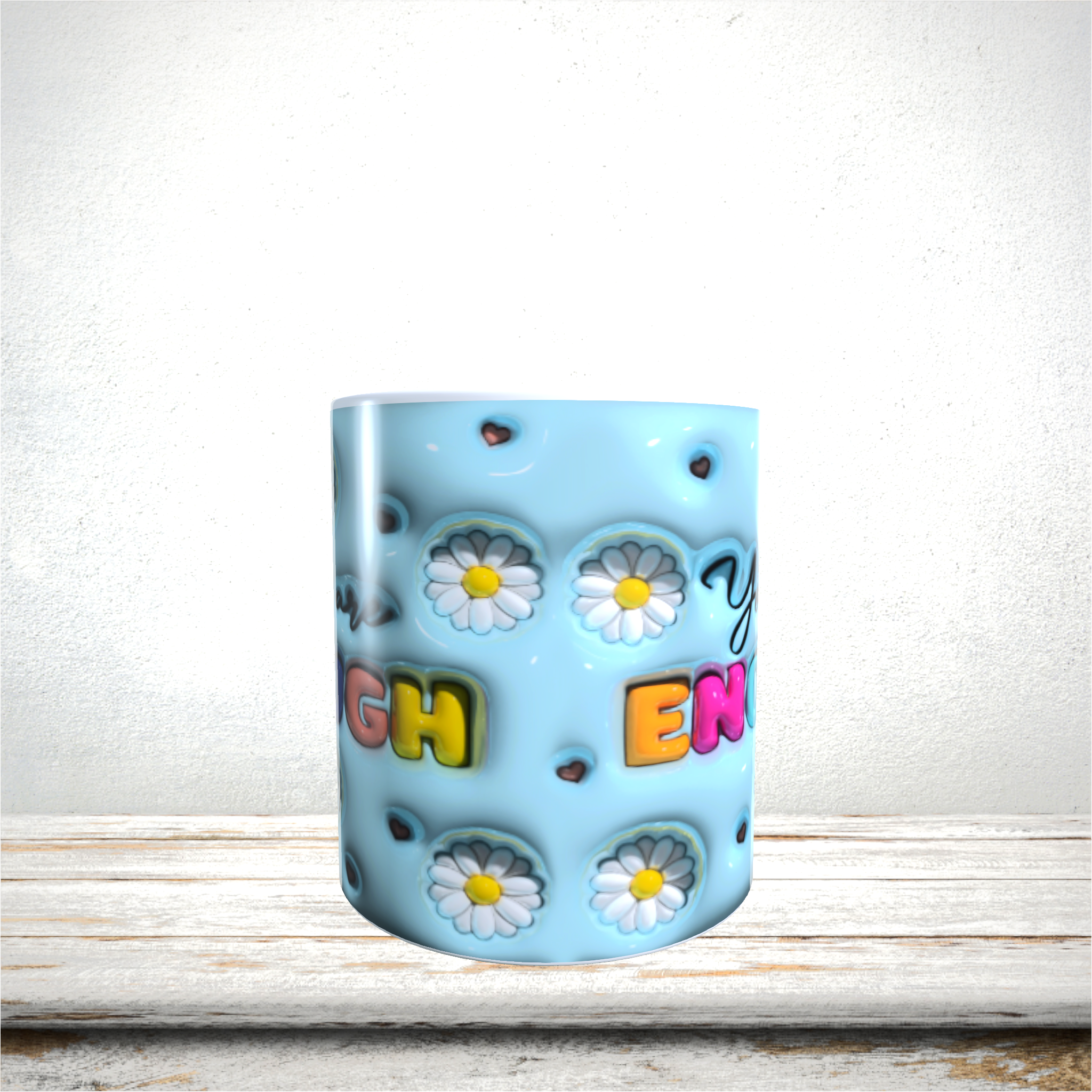 Mugs 11oz & 15oz 3D Inflated Design