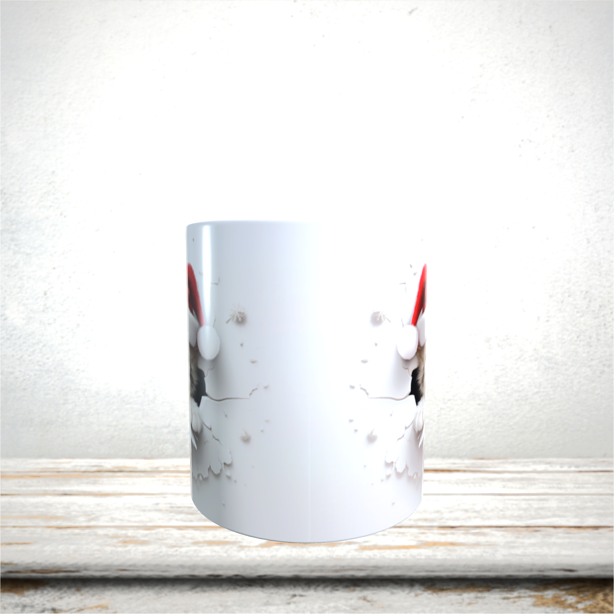 Mugs 11oz & 15oz 3D Christmas Design