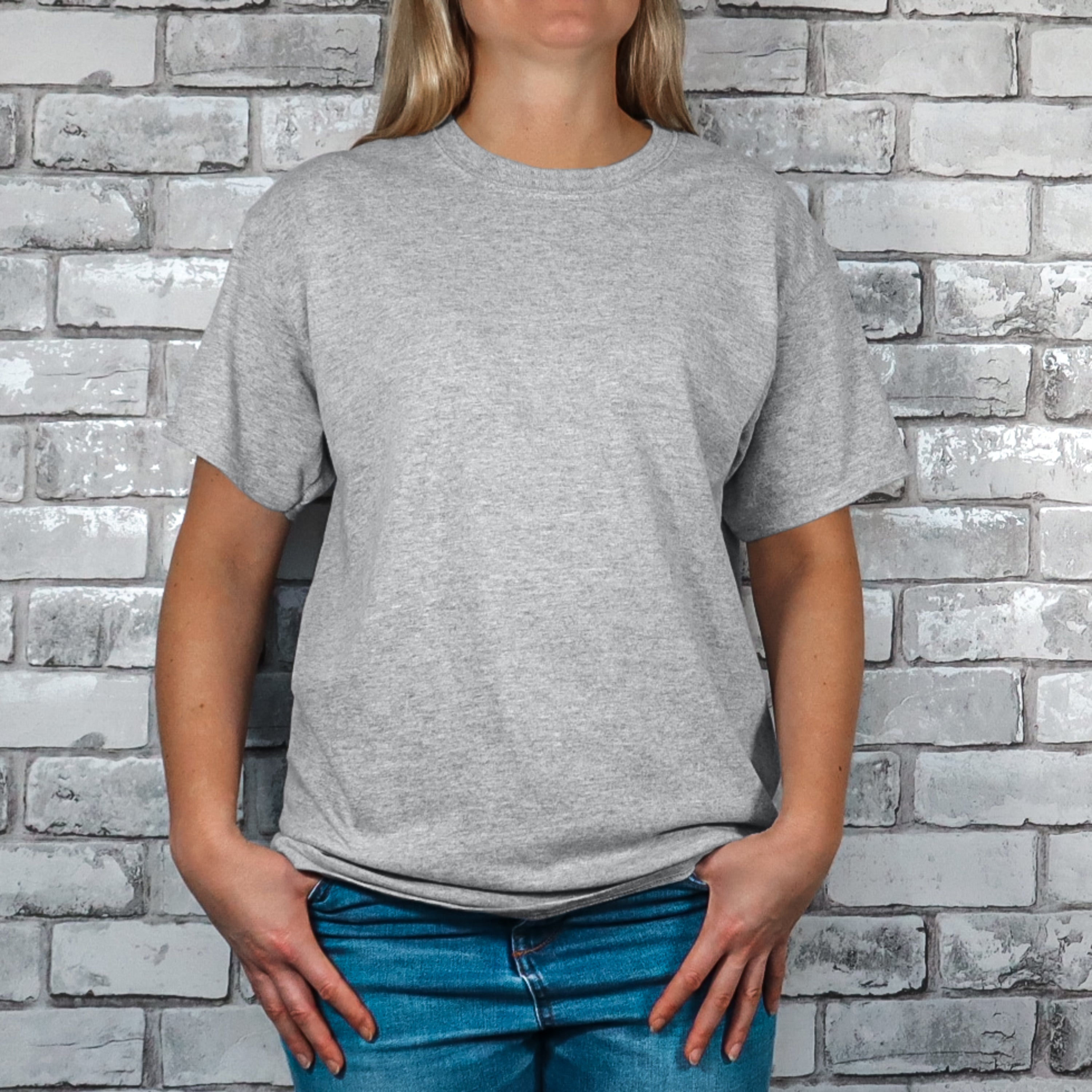 Women T-shirt front 100% Cotton