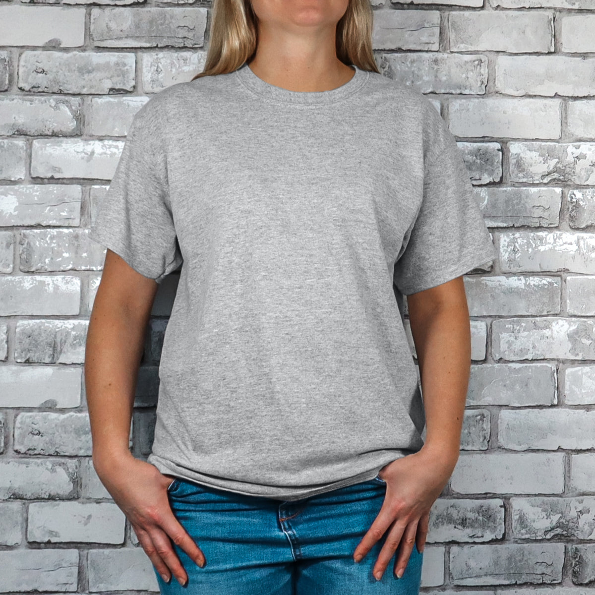 Women T-shirt front 100% Cotton