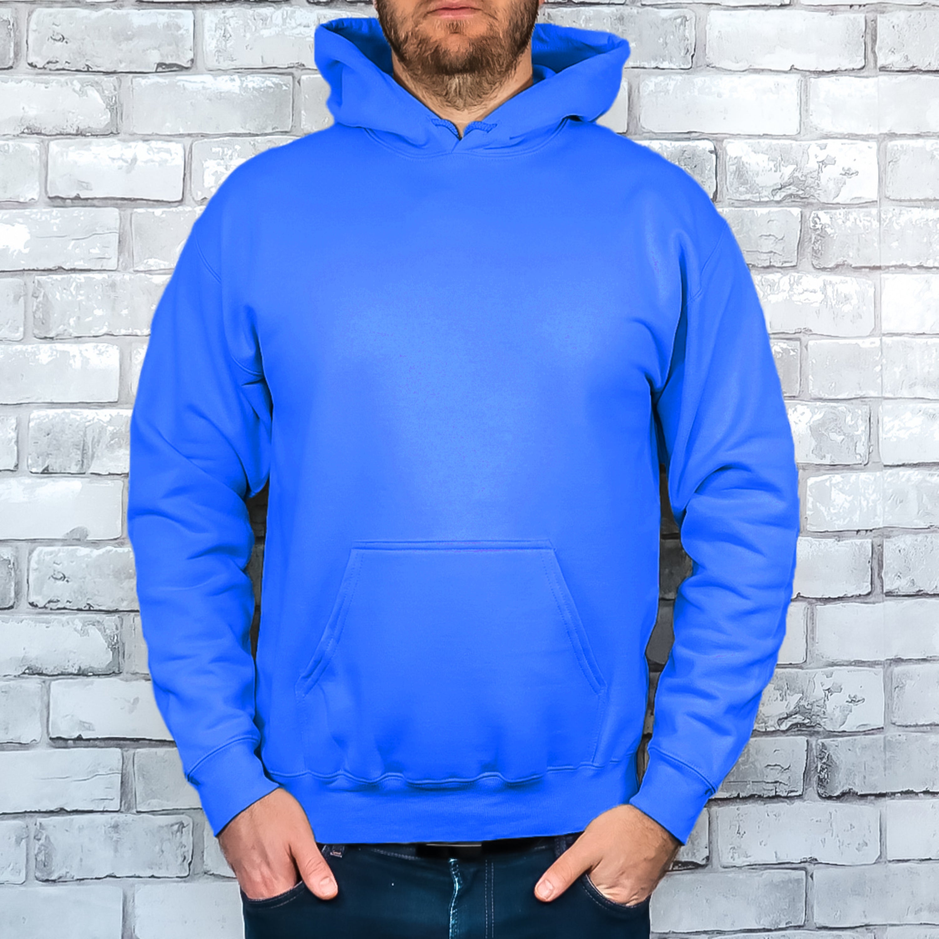 Men Hoodies Front Design - 100% Cotton