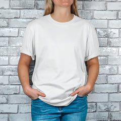 Women T-shirt front 100% Cotton