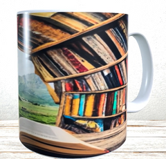 Mugs 11oz & 15oz Books Designs